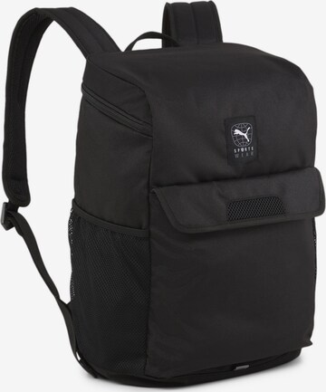 PUMA Backpack 'Forever Better ' in Black: front