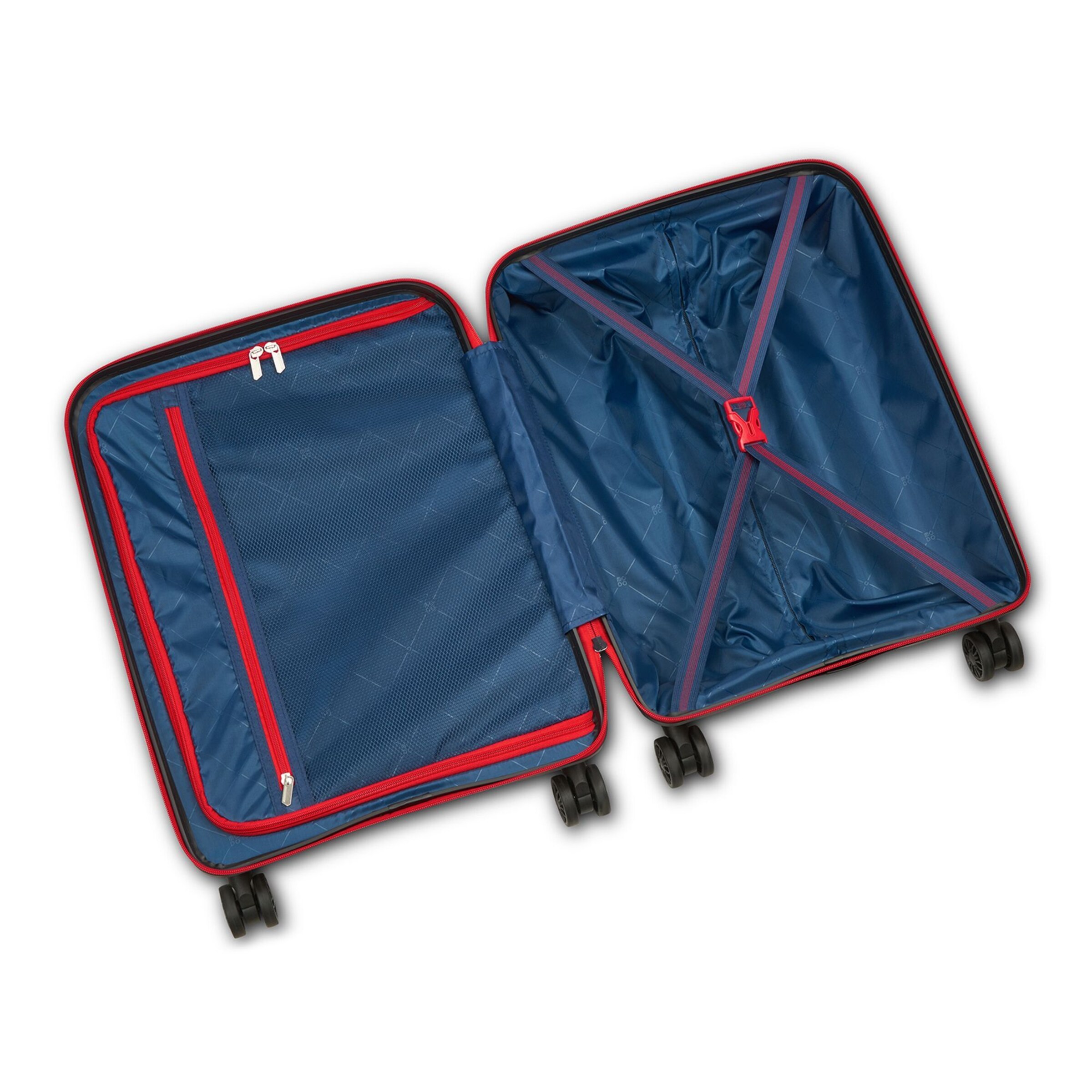 MODO by Roncato Suitcase Set 'Supernova 2.0' in Red