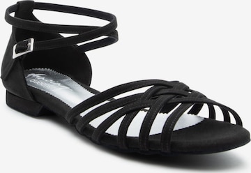 Dancing Queens Strap Sandals 'Dancing Queens ' in Black: front