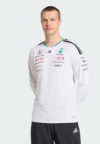 ADIDAS PERFORMANCE Tricot 'Mercedes - Amg Petronas Formula 1 Team Authentic' in Wit: voorkant