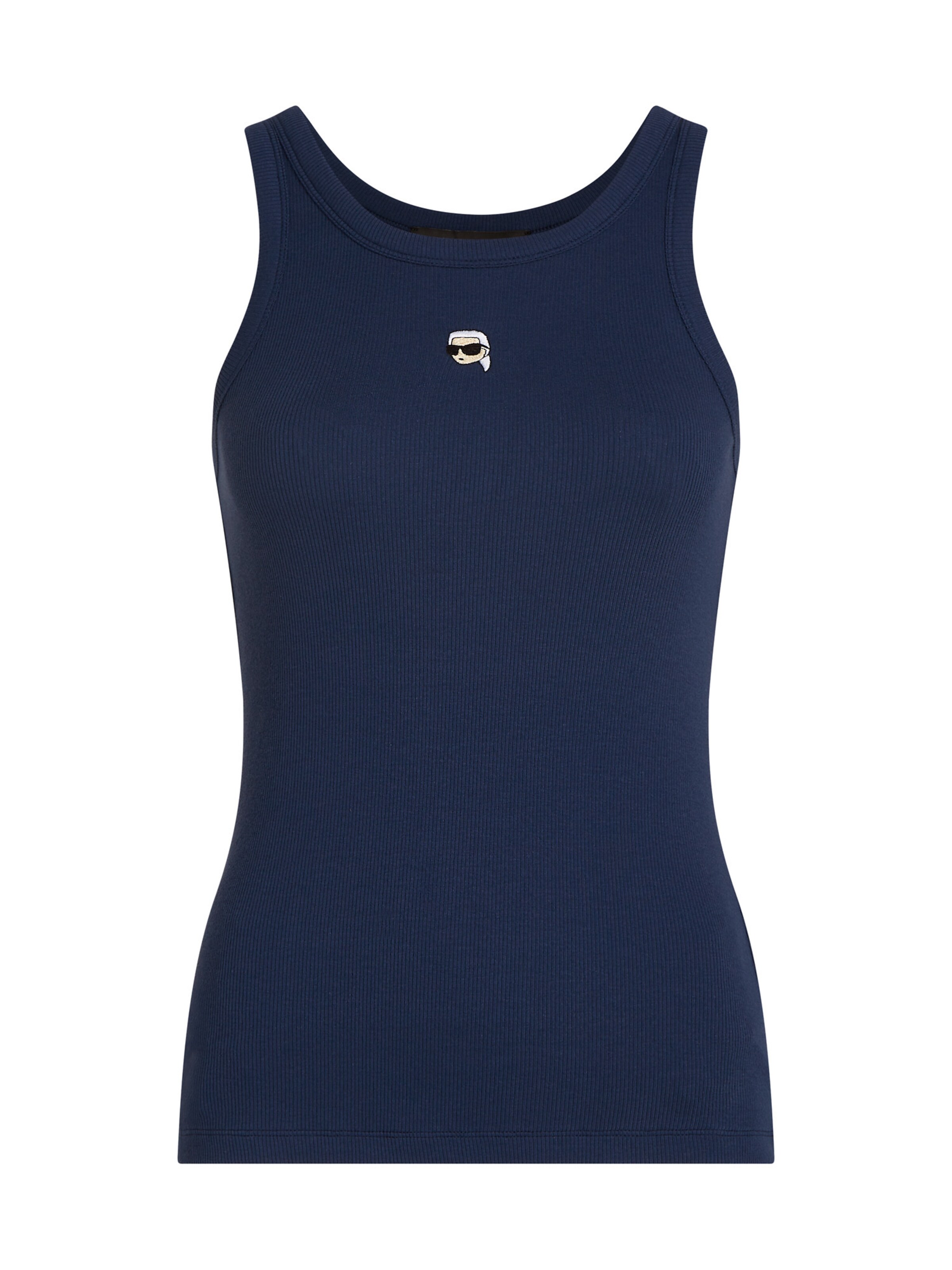 Karl Lagerfeld Top 'Ikon' in Blau: Vorderseite