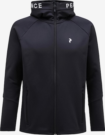 PEAK PERFORMANCE Outdoor jacket in Black: front