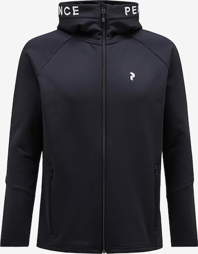 PEAK PERFORMANCE Veste outdoor en noir, Vue avec produit