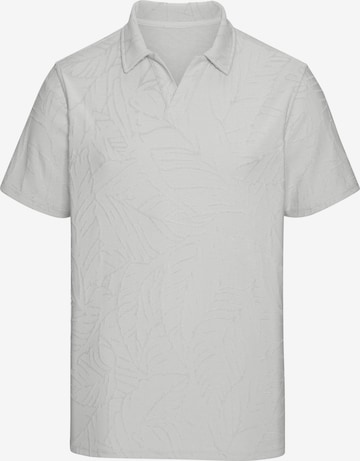 BEACH TIME Shirt in Grey: front