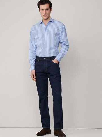 Coupe regular Chemise 'City' Hackett London en bleu