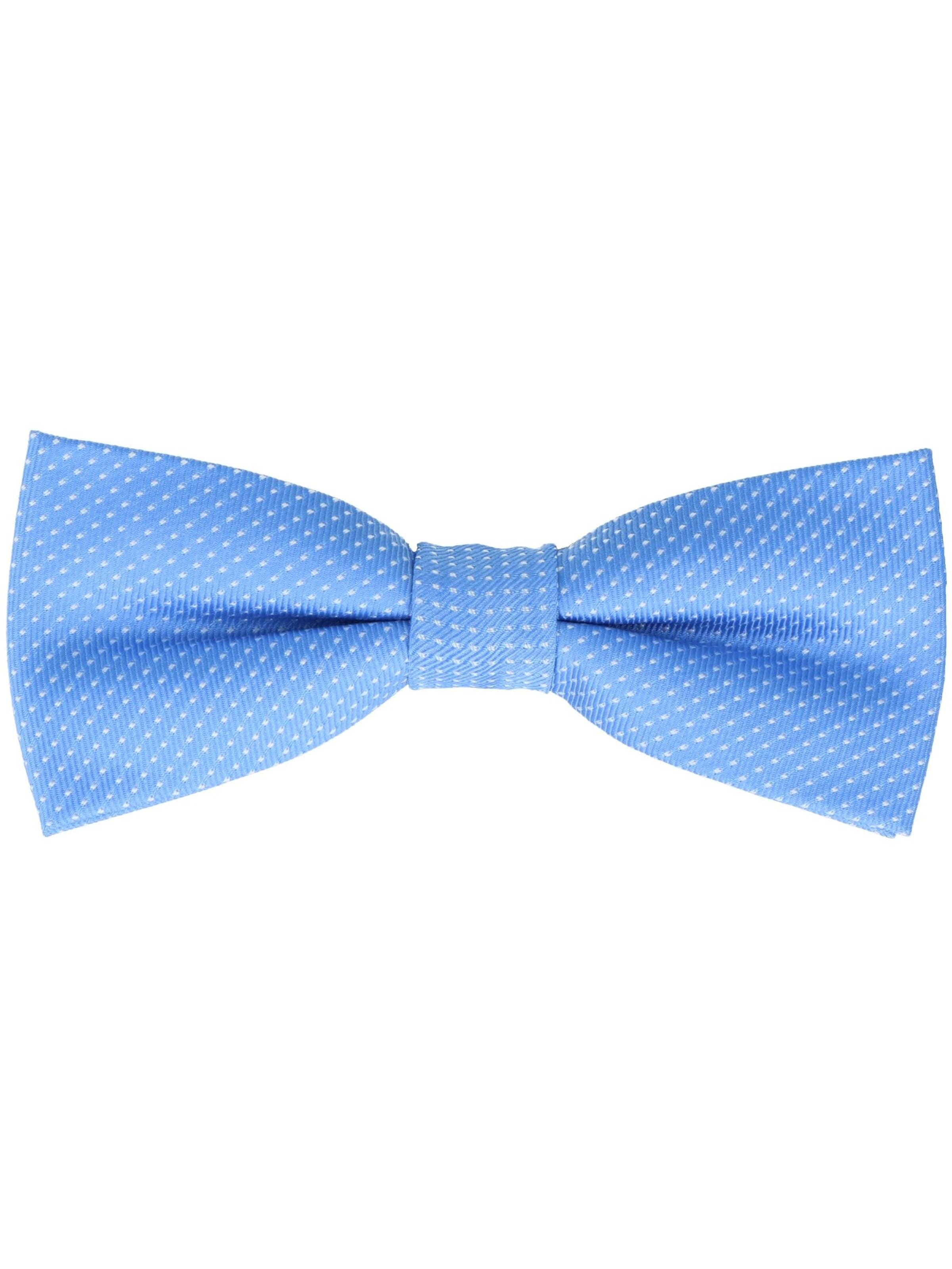 WILLEN Bow Tie 'Tupfen' in Blue: front