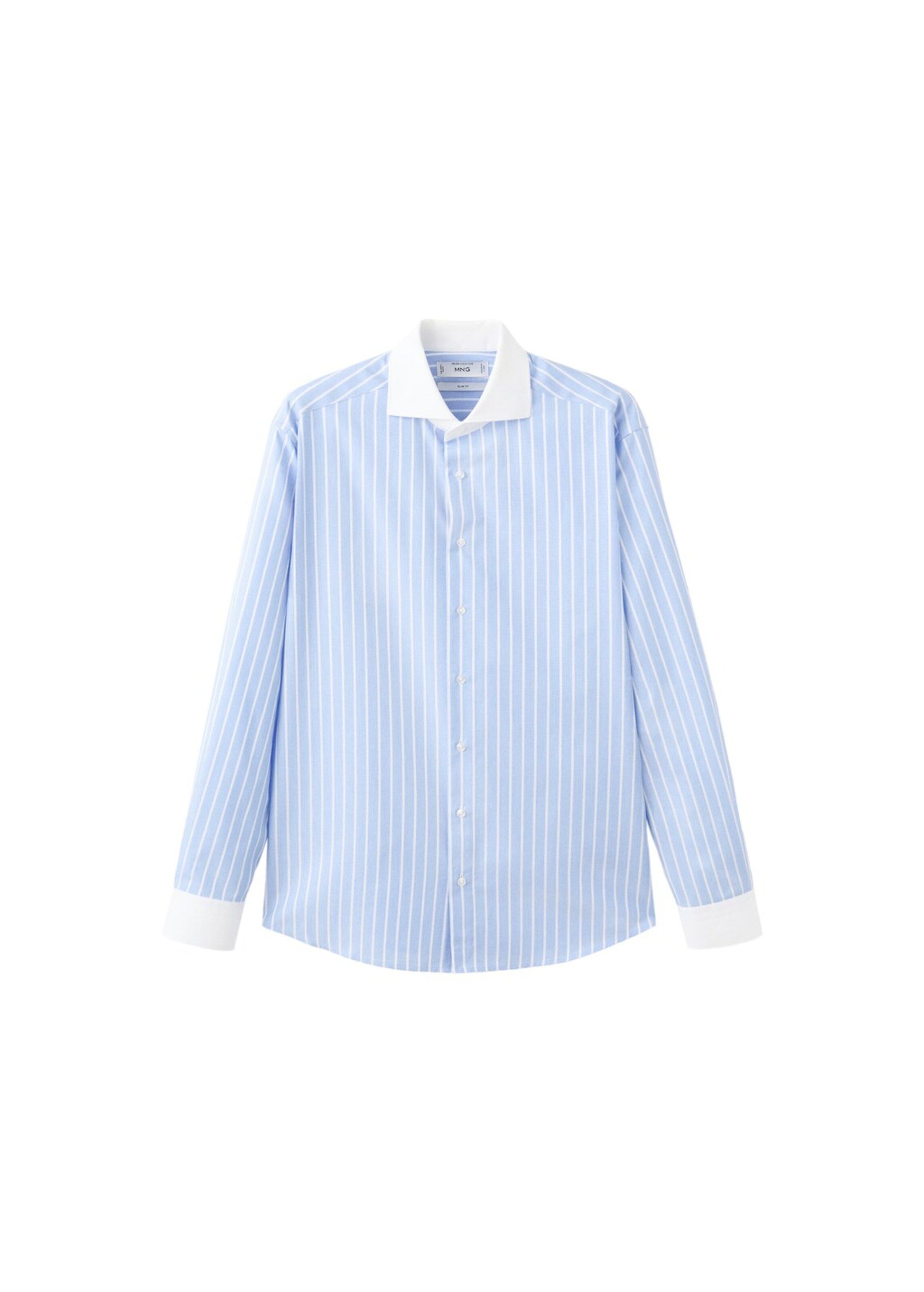 MANGO MAN Button Up Shirt 'Sarria' in Light blue / White, Item view