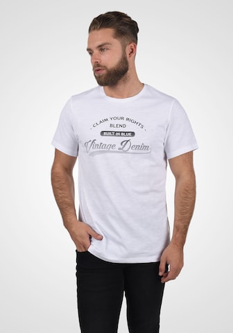 BLEND T-Shirt 'PILO' in Weiß: predná strana