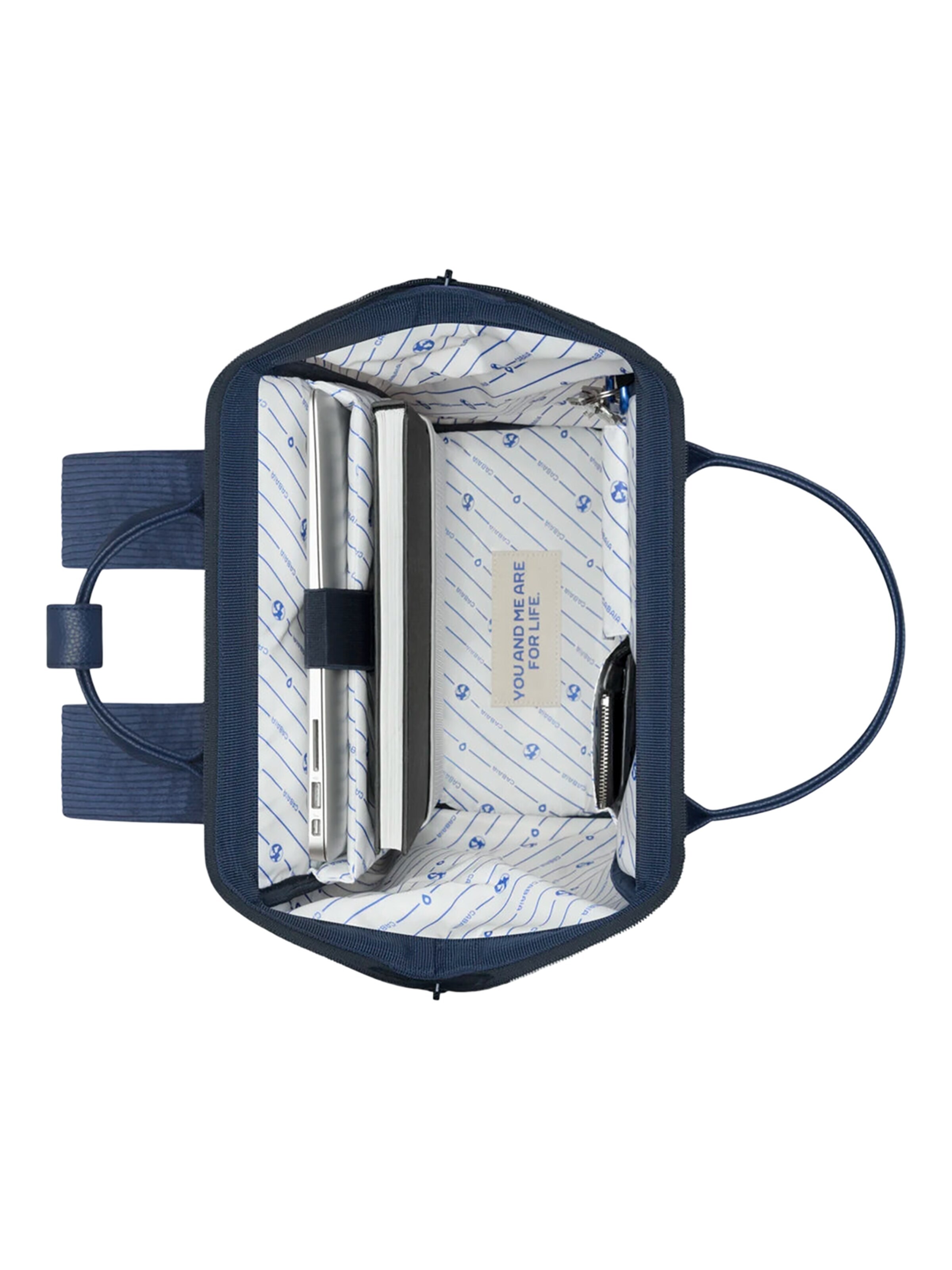 Cabaia Rucksack 'Indianpolis M'‌‌‌ in Blau