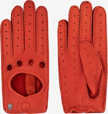 Gants Roeckl en orange : devant