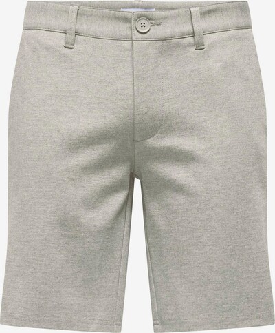 Only & Sons Pantalon chino 'Mark' en gris clair, Vue avec produit
