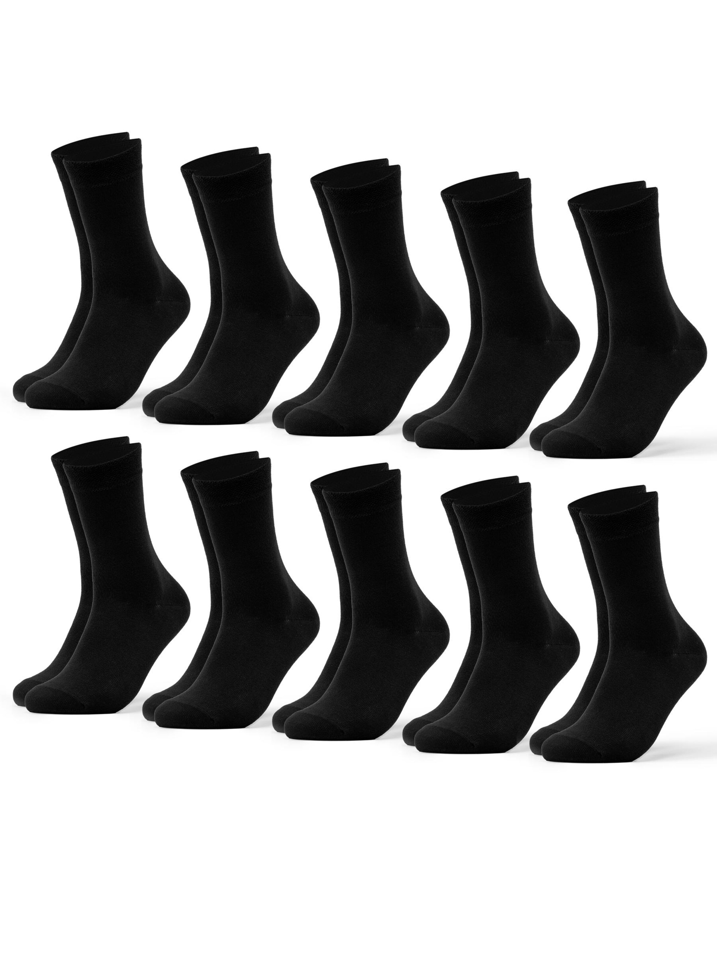Occulto Socks 'Paulina' in Black: front