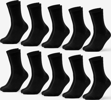 Occulto Socks 'Paulina' in Black: front