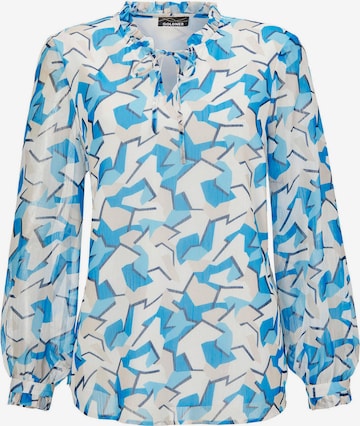 Chemisier Goldner en bleu : devant