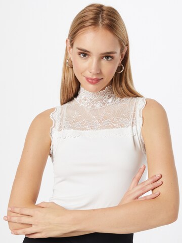 minus - Top 'Vanessa' en blanco: frente