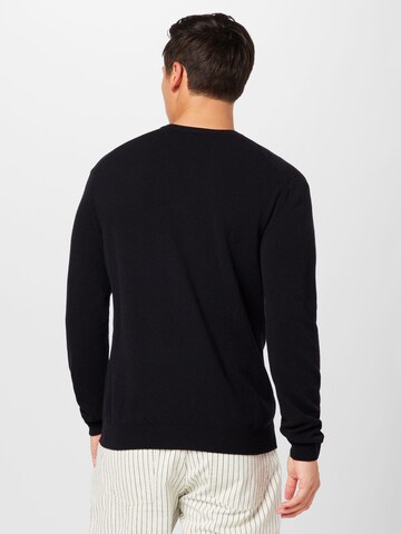 UNITED COLORS OF BENETTON Regular Fit Pullover in Schwarz