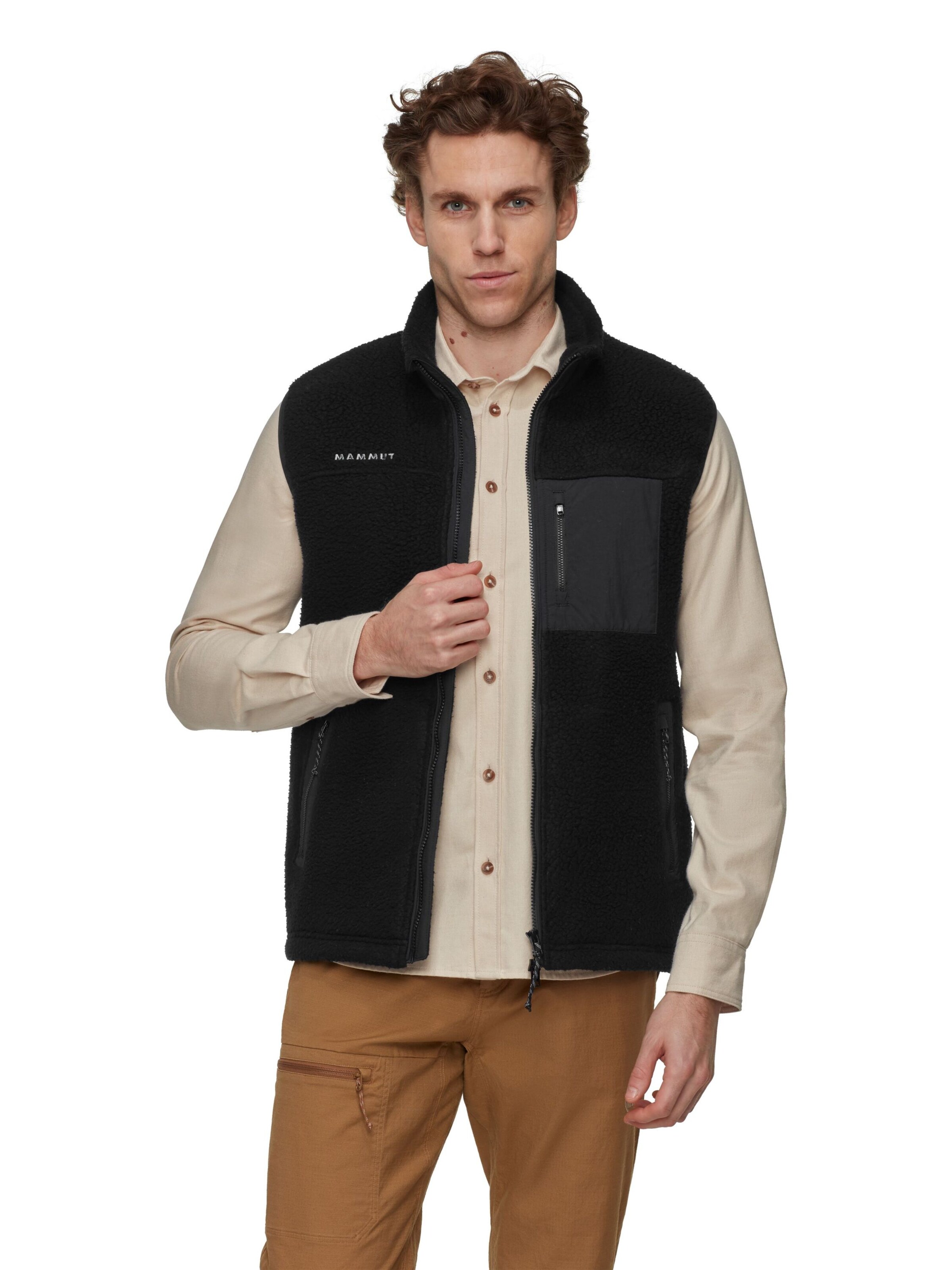 MAMMUT Sports Vest in Black: front