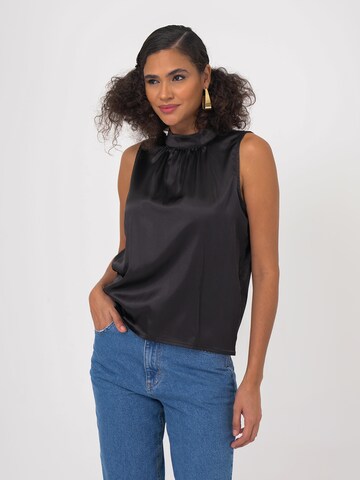 FRESHLIONS Blouse in Zwart