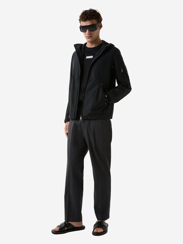 BOGNER Loose fit Pleat-Front Pants in Grey