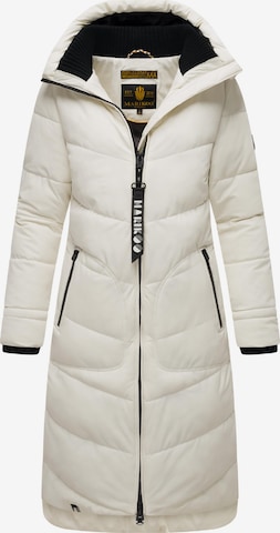 Cappotto invernale 'Benikoo' di MARIKOO in bianco: frontale