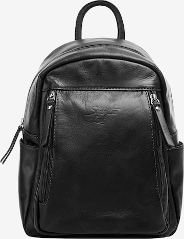 Samantha Look - Mochila en negro: frente