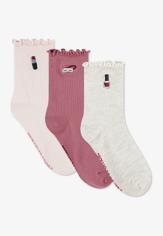 Abercrombie & Fitch Ponožky – béžová