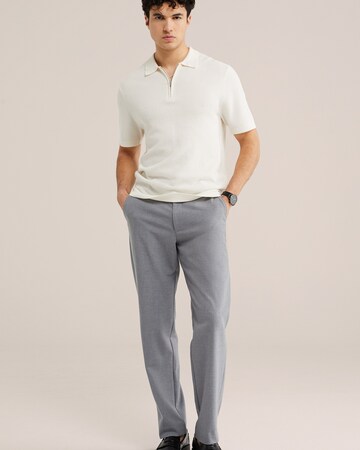 WE Fashion regular Bukser i grå