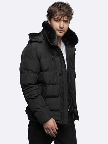 CARISMA Winterjacke in Schwarz