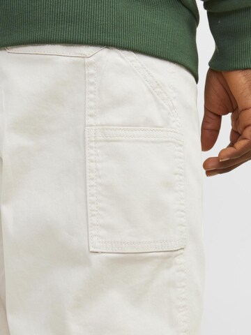 Loosefit Pantalon 'Paul Worker' Jack & Jones Junior en beige