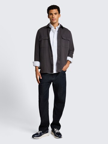 TOM TAILOR DENIM Comfort Fit Hemd in Blau