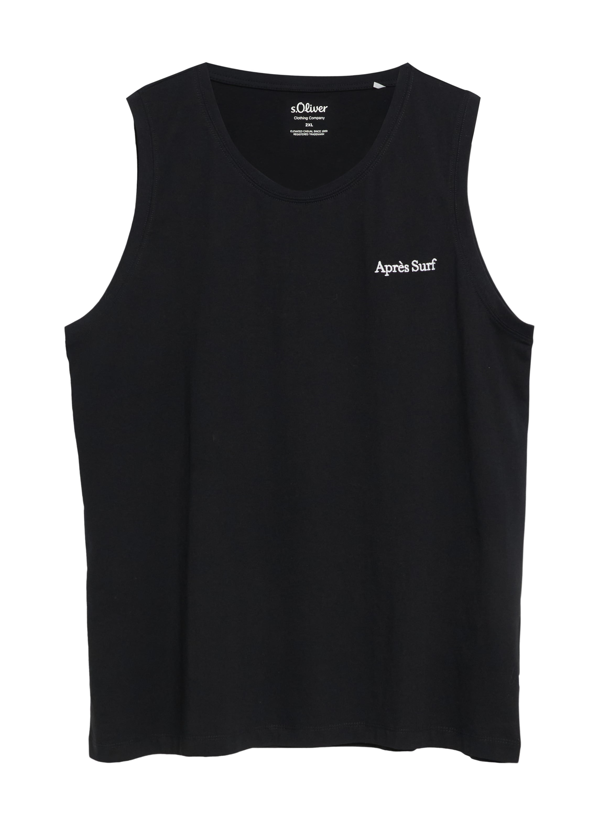 s.Oliver Shirt in Zwart: voorkant