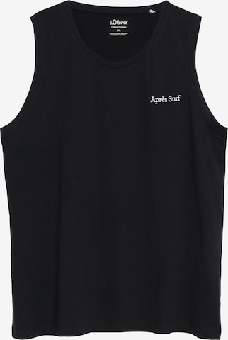 s.Oliver Shirt in Zwart: voorkant