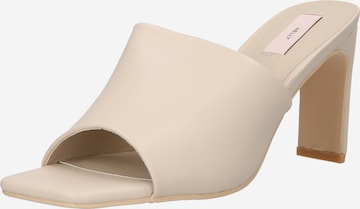 Mule NLY by Nelly en beige : devant