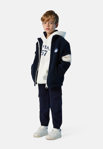 North Sails Fleece jas in Blauw
