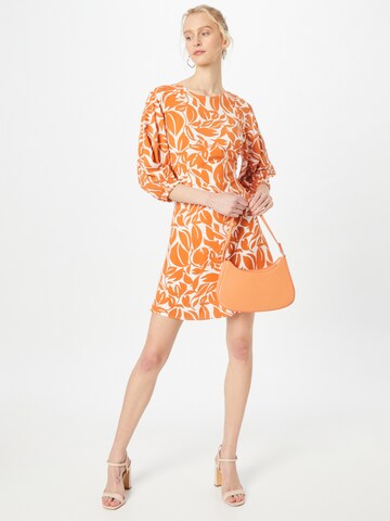 Traffic People Summer dress 'Don't Look Back' in Orange