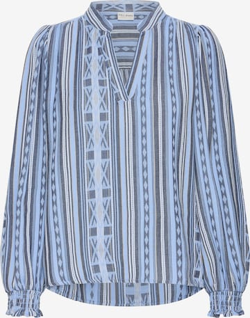 Pulz Bluse 'Alexis' i blå: forside