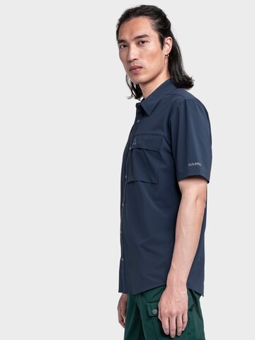 Coupe regular Chemise fonctionnelle 'Dooser' Schöffel en bleu
