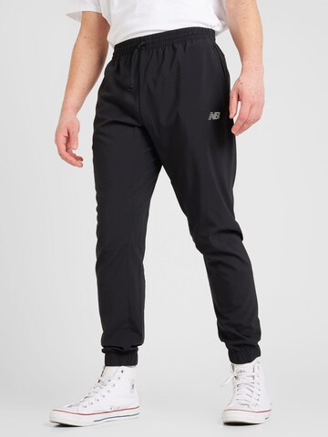 new balance Regular Sportbroek 'Essentials Active' in Zwart: voorkant