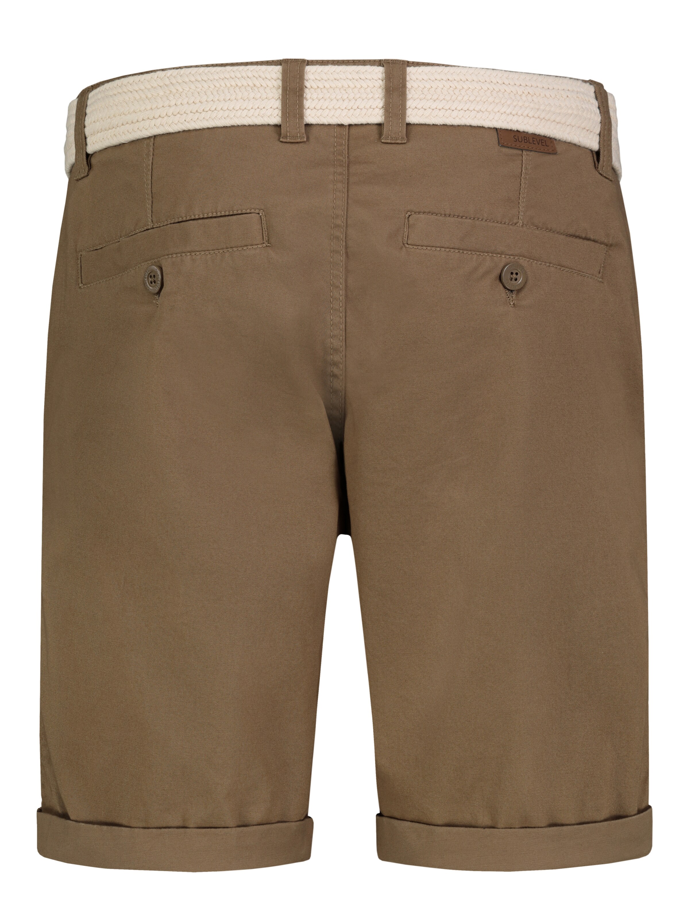 Sublevel Regular Shorts in Braun