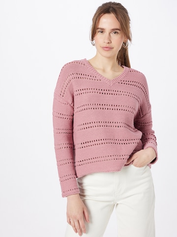 Thought Sweater in Pink: front