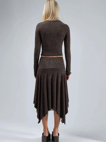 Busem Skirt in Brown