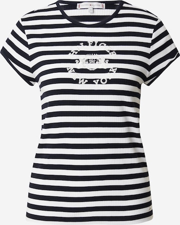 Tricou de la TOMMY HILFIGER pe alb: față