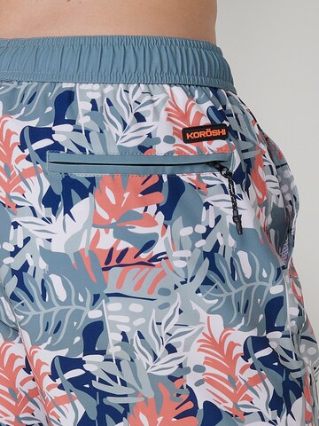 KOROSHI Swimming shorts in Green