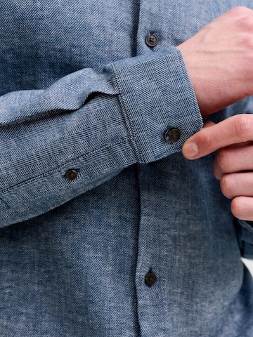 JACK & JONES Comfort fit Overhemd in Blauw