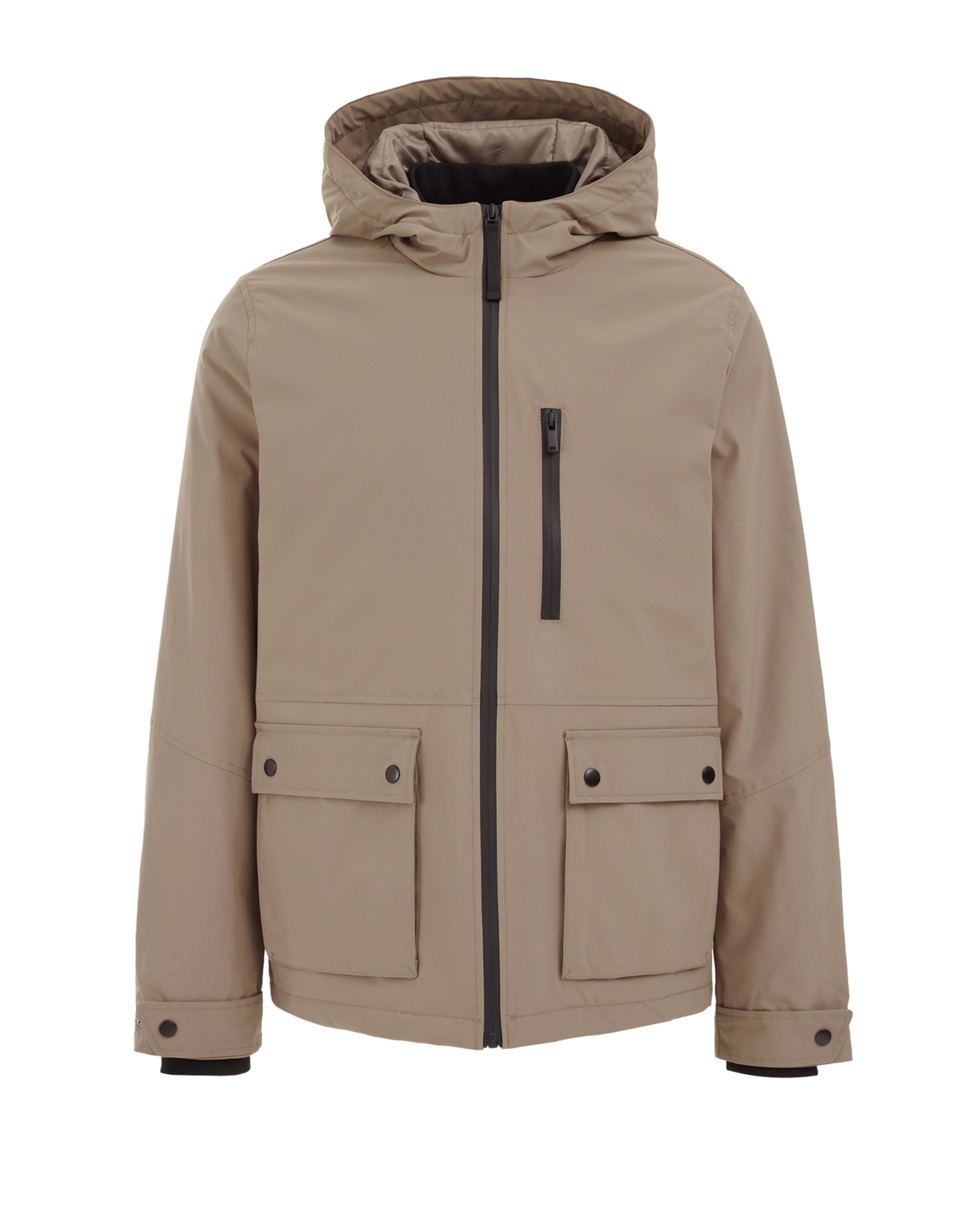 WE Fashion Übergangsjacke in Grau: Vorderseite