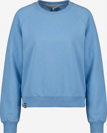 alife & kickin Sweatshirt 'ThyraAK A' in Blau: Vorderseite