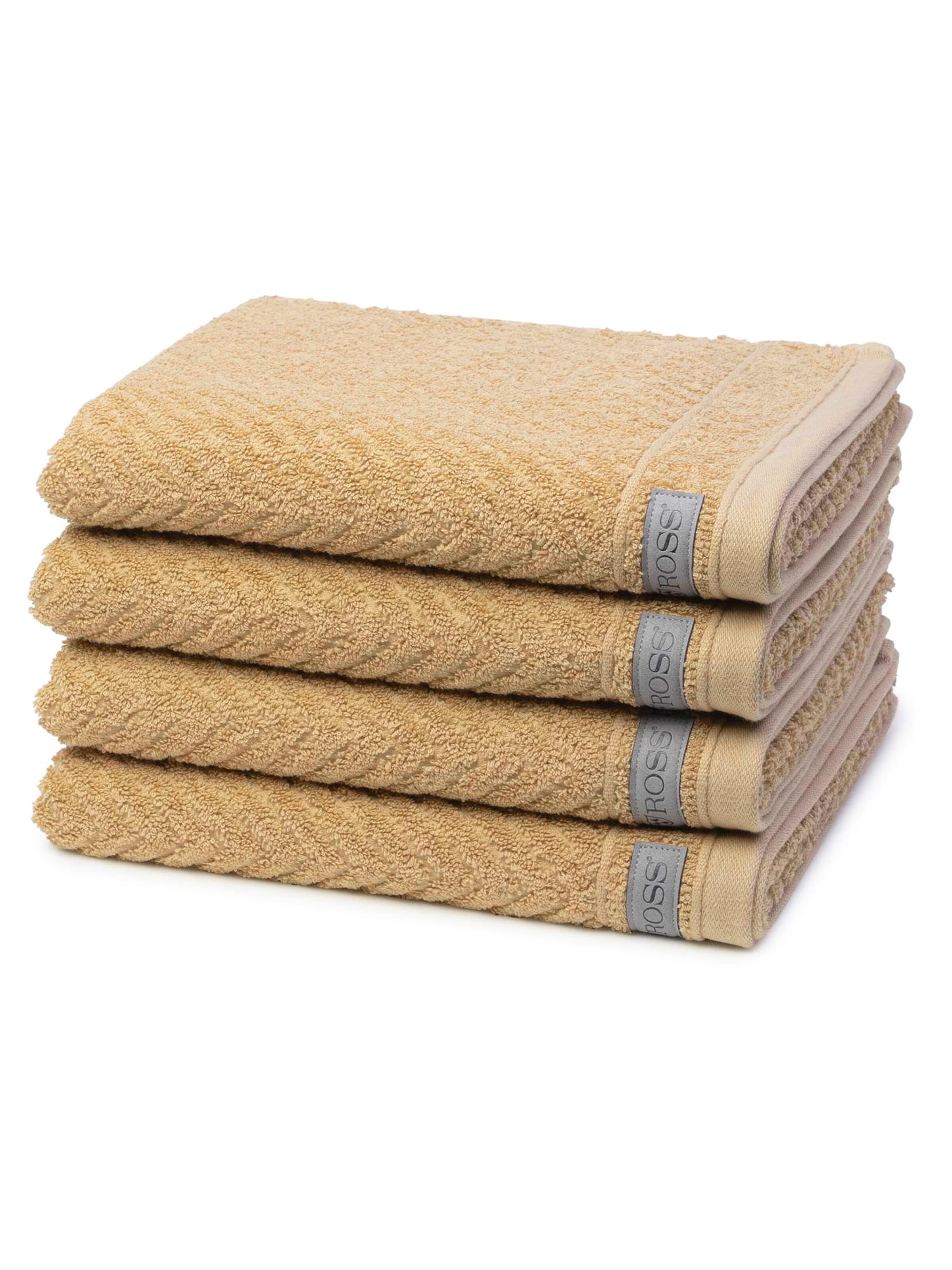 ROSS Towel 'Smart' in Brown: front