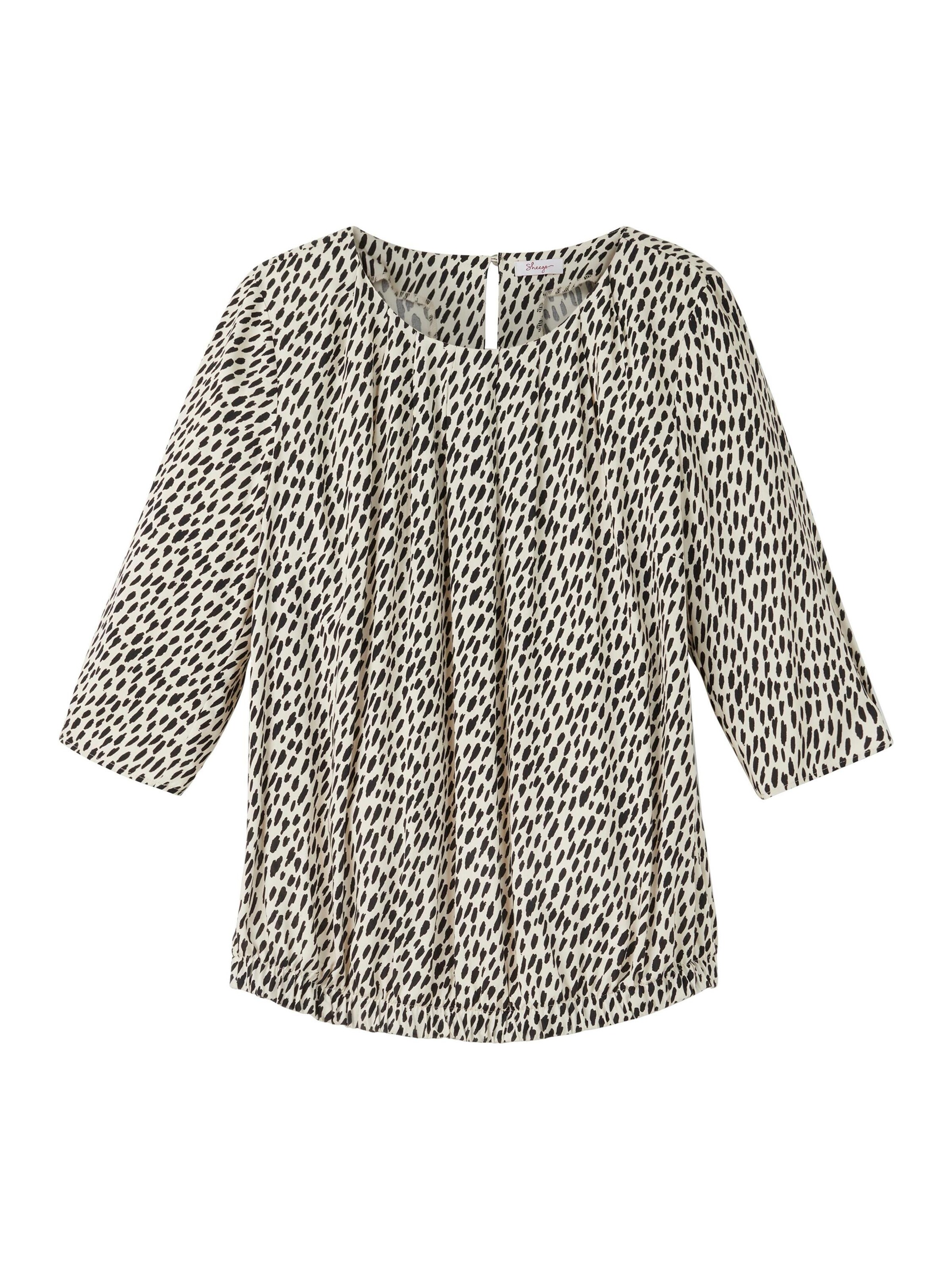 SHEEGO Blúz - bézs: elől