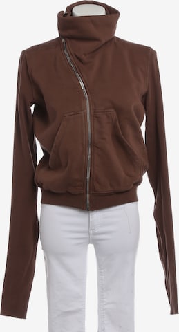 Rick Owens Sweatshirt / Sweatjacke XXL in Braun: Vorderseite