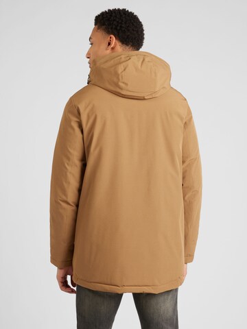 JACK & JONES Weatherproof jacket 'TATE' in Brown